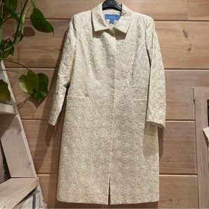 Vintage Doncaster Sport Cream Embroidered Jacket & Shell Cami Formal Set 12